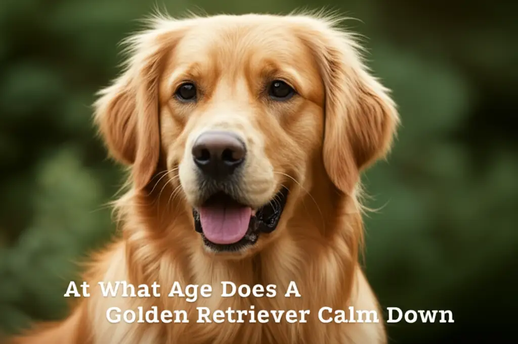 At What Age Does A Golden Retriever Calm Down