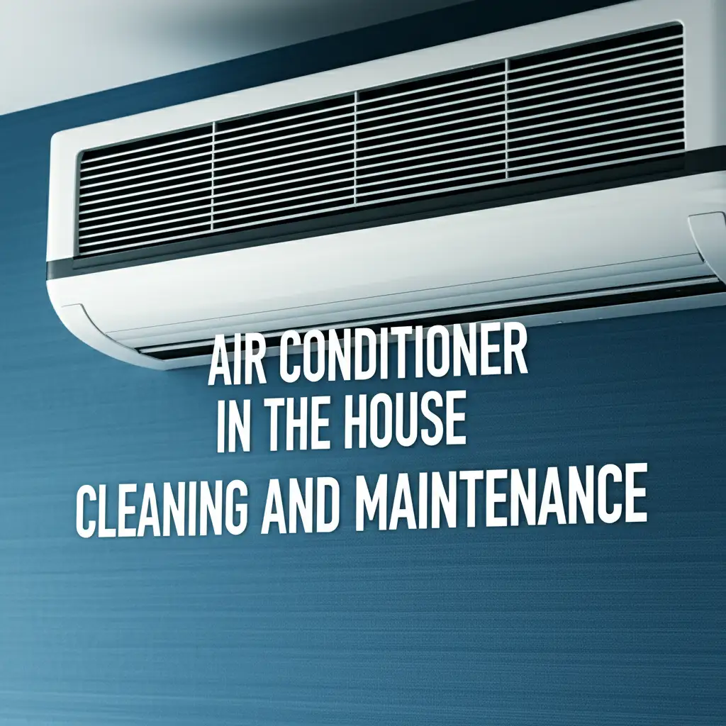 Air Conditioner In The House Cleaning And Maintenance