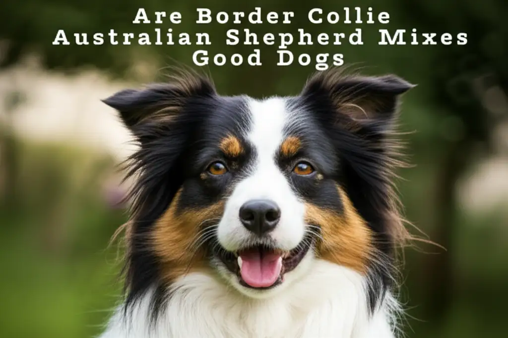 Are Border Collie Australian Shepherd Mixes Good Dogs