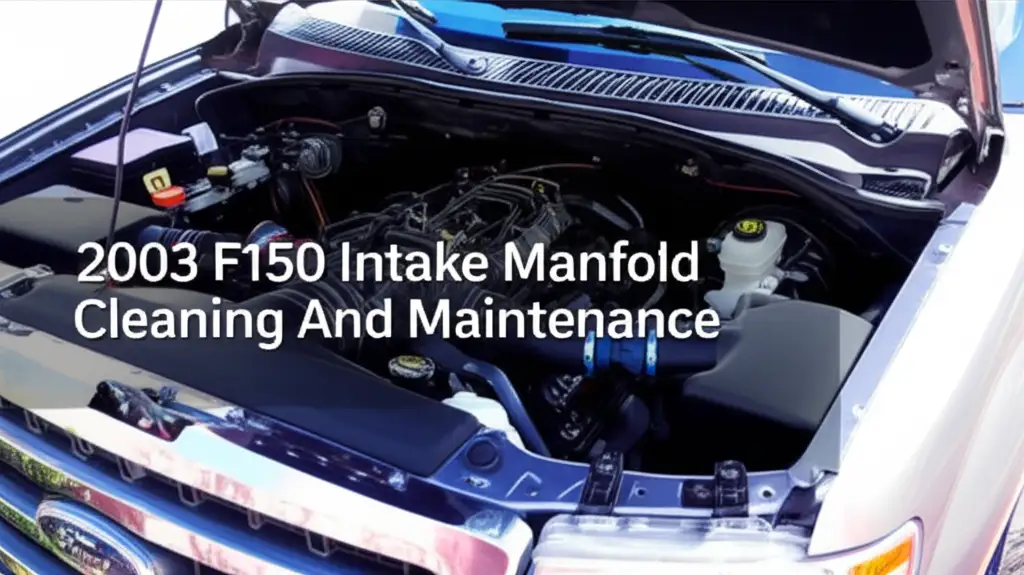 2003 F150 Intake Manifold Cleaning And Maintenance