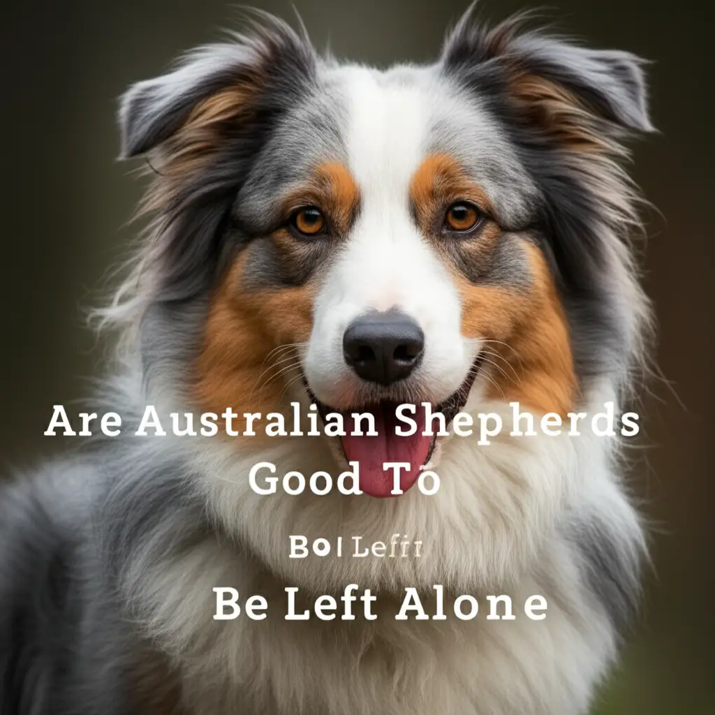 Are Australian Shepherds Good To Be Left Alone