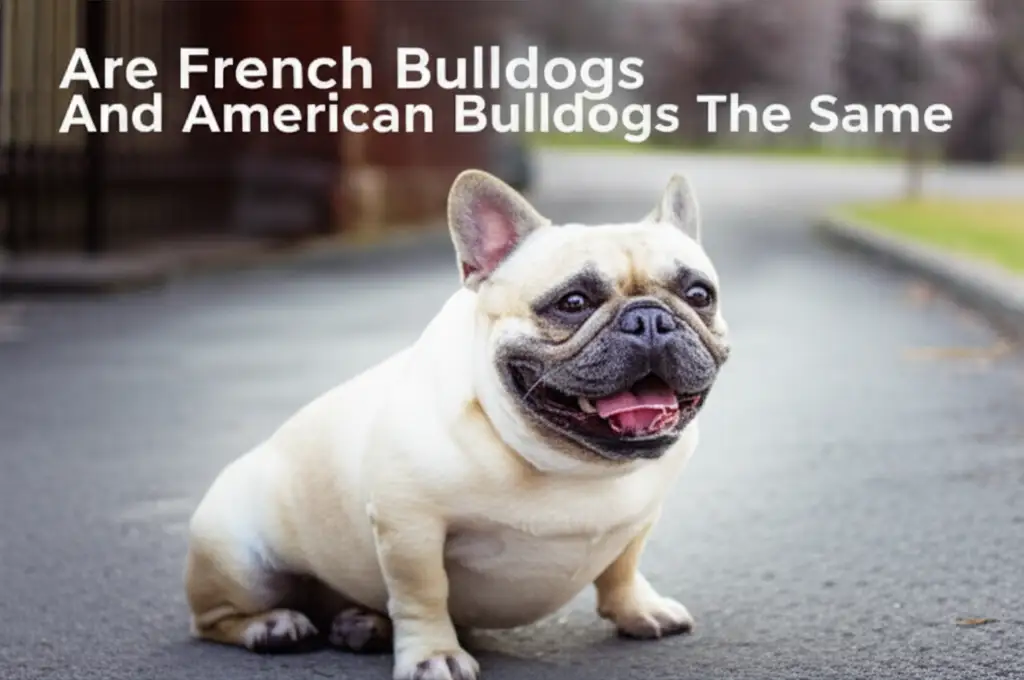 Are French Bulldogs And American Bulldogs The Same