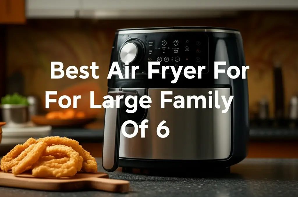7 Best Air Fryers For Large Family Of 6 in 2025