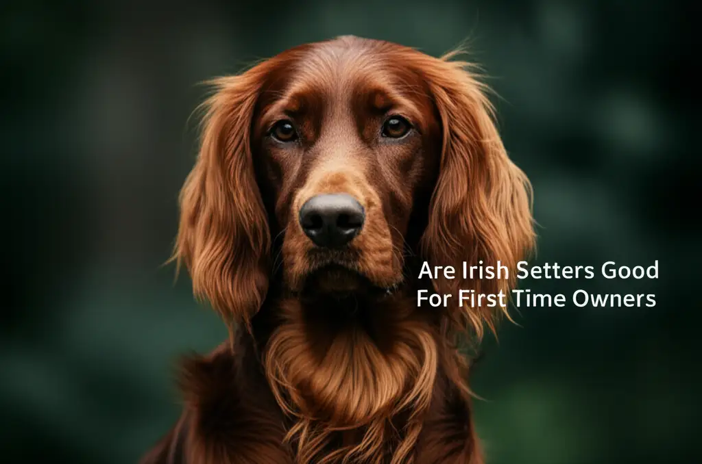 Are Irish Setters Good For First Time Owners