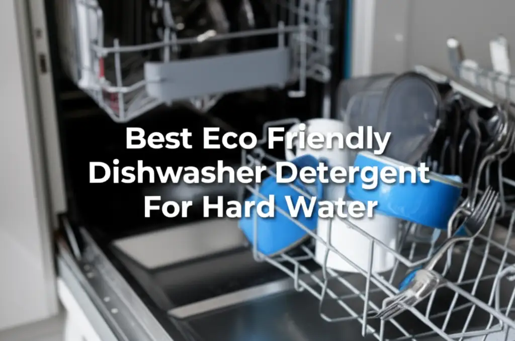 Struggling with hard water stains on your dishes? We researched and tested the top eco friendly dishwasher detergents to help you get spotless results every time.