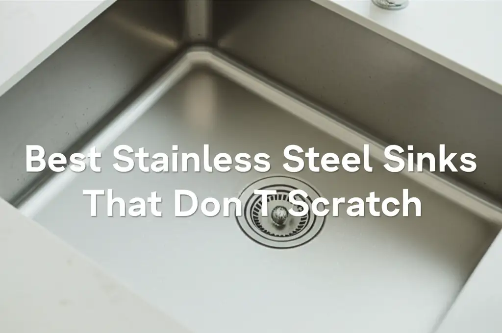 Tired of scratches on your sink? We tested dozens of stainless steel sinks that don t scratch to find the most durable and stylish options for you.