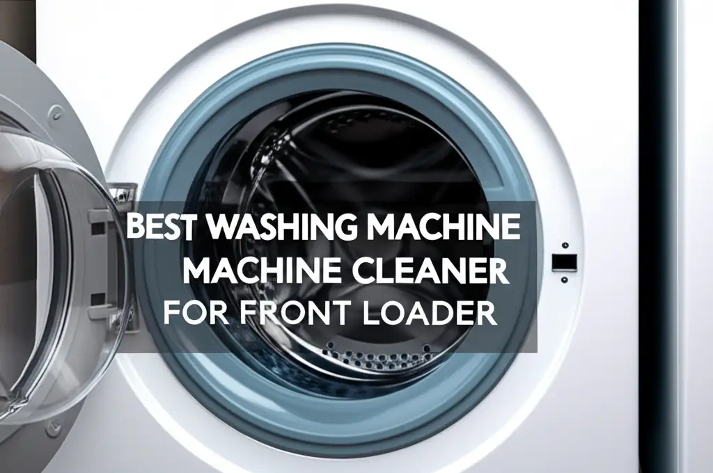 Tired of a smelly washer? We tested dozens of cleaners to find the best washing machine cleaner for front loader models, ensuring your machine stays fresh and efficient.