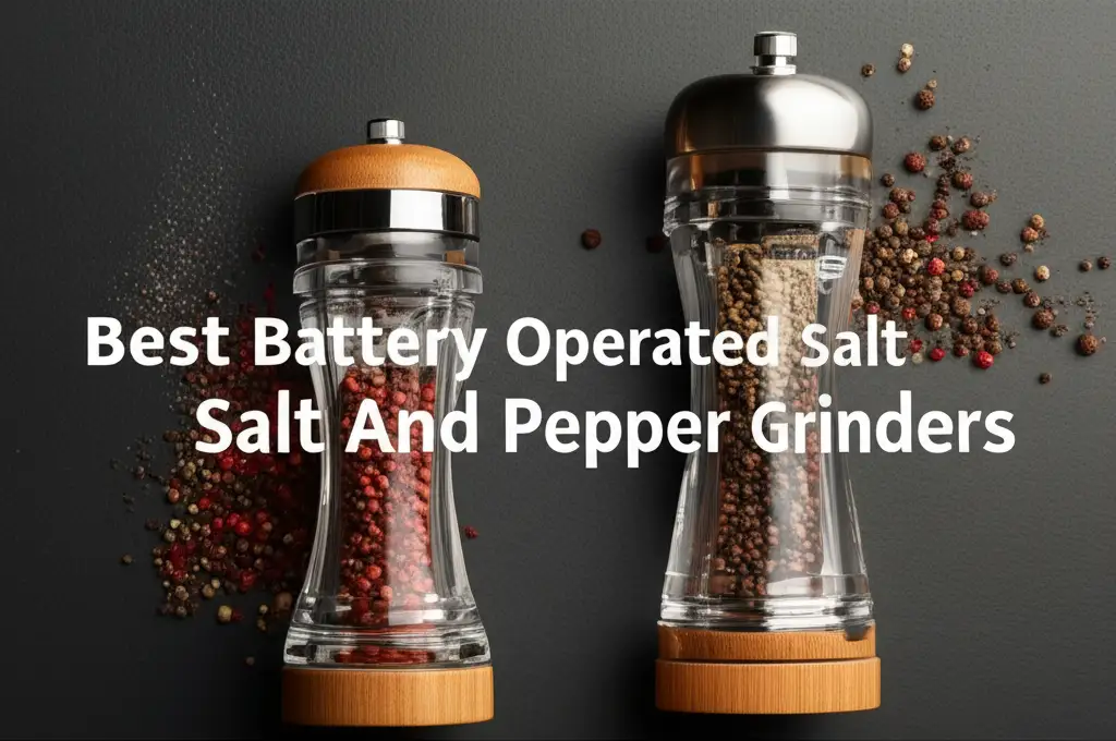 Discover the battery operated salt and pepper grinders to enhance your experience. Find top solutions based on thorough testing and reviews.