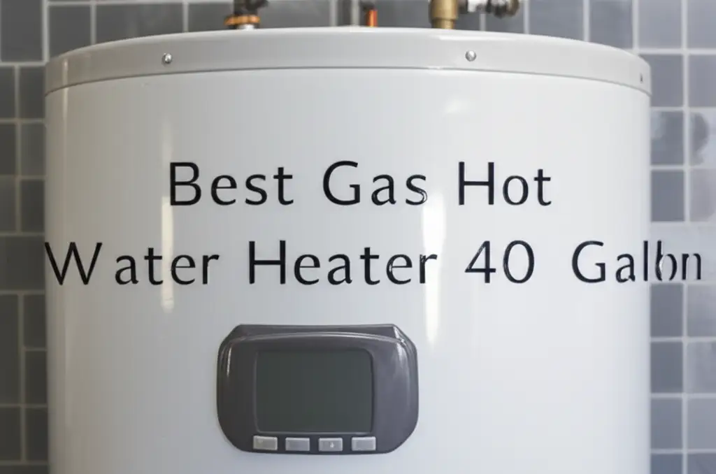 Tired of cold showers? We reviewed dozens of models to find the best gas hot water heater 40 gallon for you. Get reliable hot water and save on energy bills.
