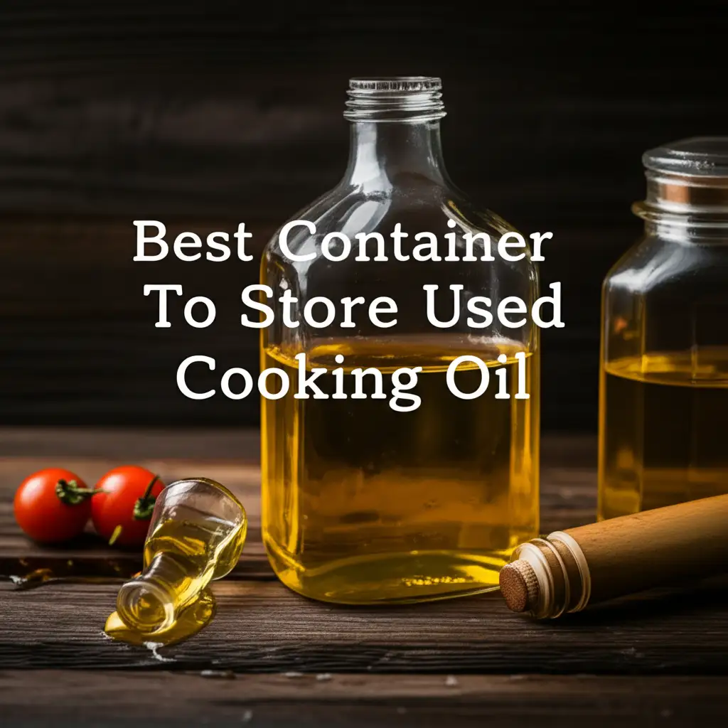 10 Best Containers To Store Used Cooking Oil of 2025