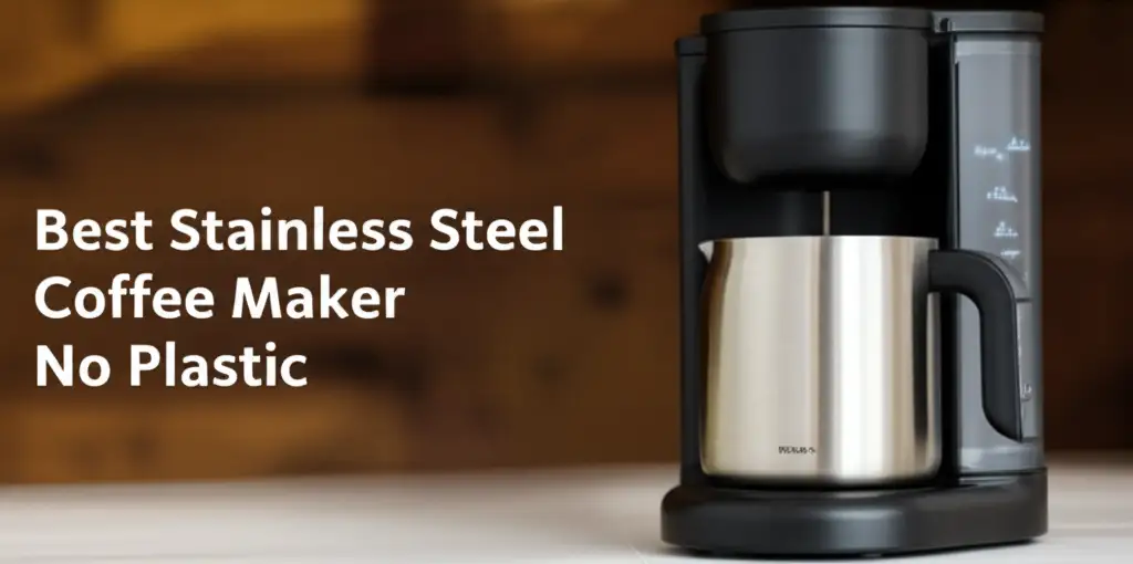 Tired of plastic tainting your coffee? We tested dozens of stainless steel coffee makers to find the best plastic-free options for you. Brew a pure, delicious cup every time.
