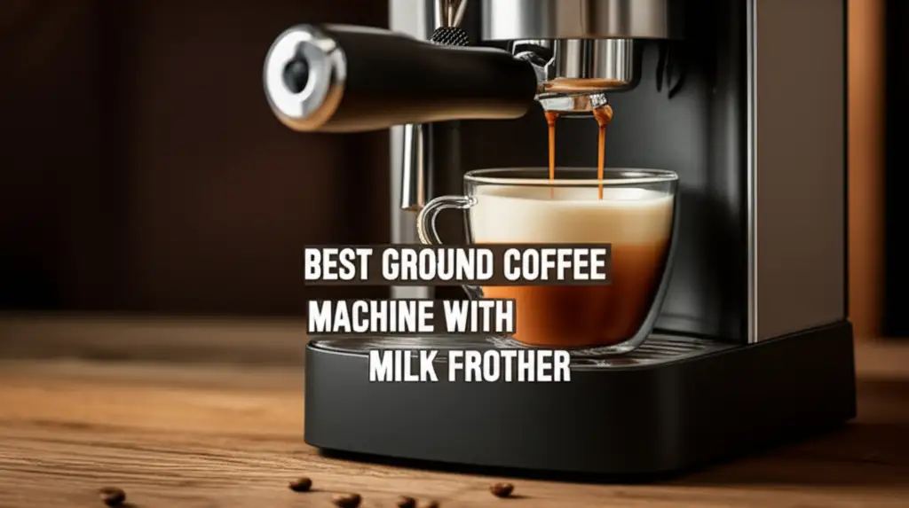 Discover the ground coffee machine with milk frother to enhance your experience. Find top solutions based on thorough testing and reviews.