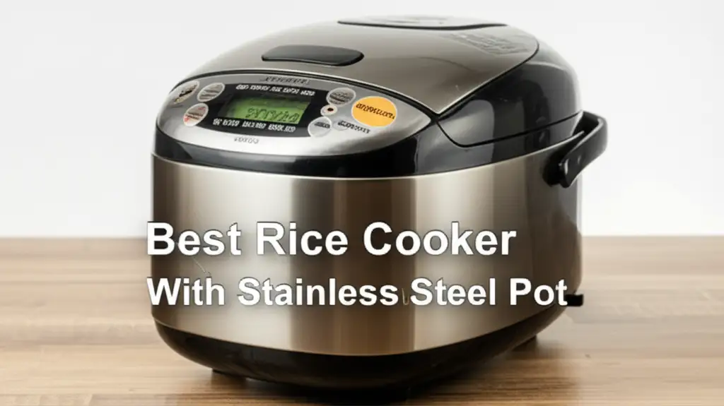 Looking for a healthier way to cook rice? We tested dozens of models to find the best rice cooker with stainless steel pot for perfect, fluffy results every time.