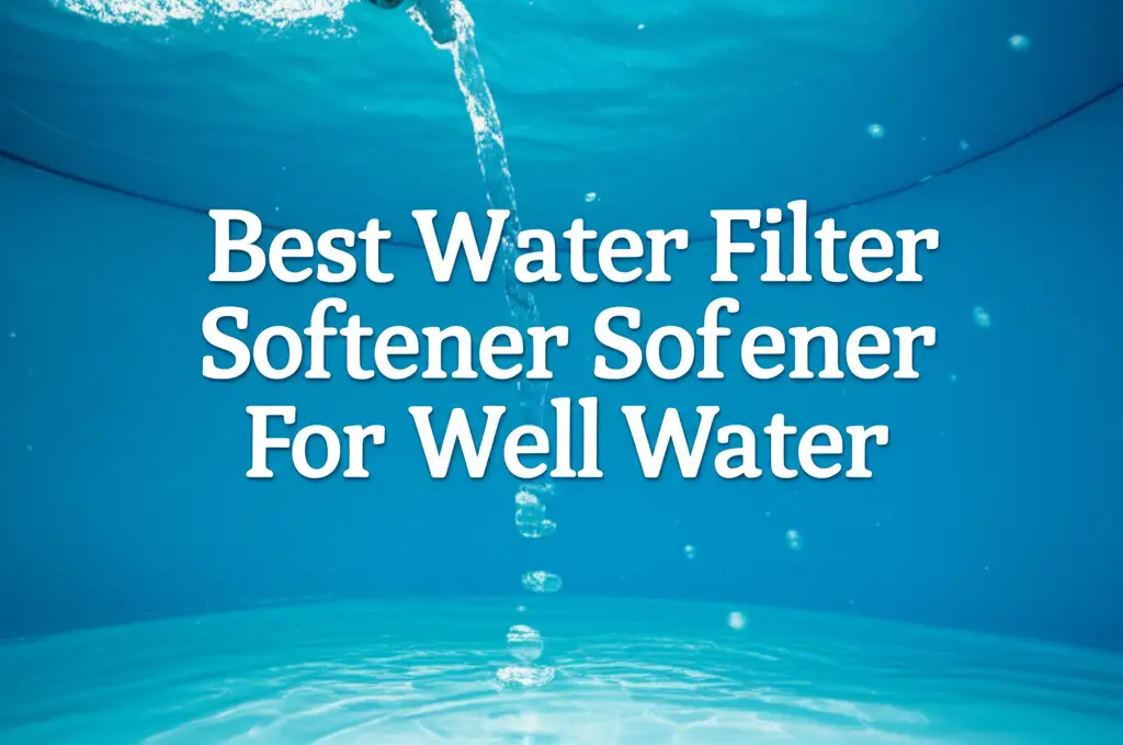 Discover the water filter softener for well water to enhance your experience. Find top solutions based on thorough testing and reviews.