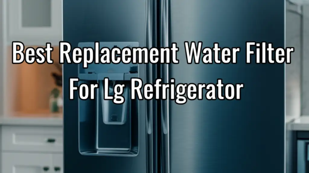 Tired of cloudy ice or strange-tasting water from your fridge? We tested the top models to find the best replacement water filter for LG refrigerator for you.