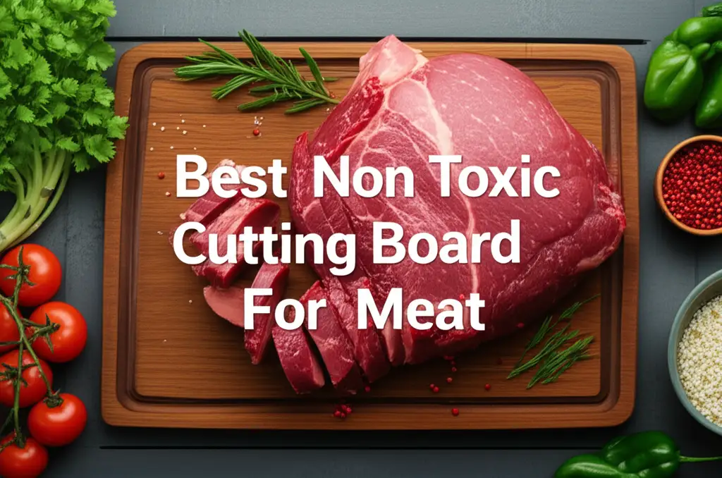 Worried about plastics in your kitchen? We tested dozens of options to help you find the best non toxic cutting board for meat. Prep your meals safely!