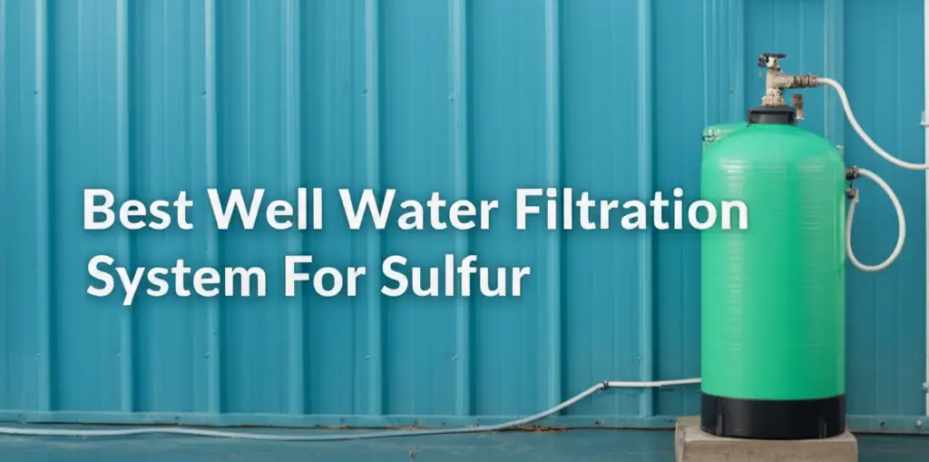 Tired of that rotten egg smell in your water? We tested dozens of products to find the best well water filtration system for sulfur for you. Get crystal-clear, odor-free water now.