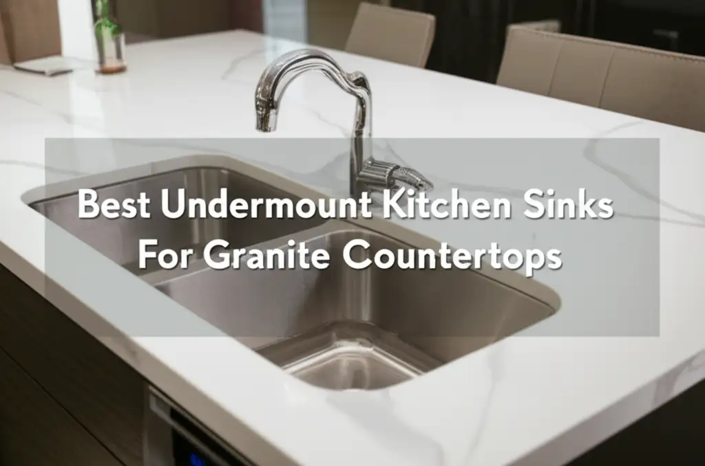 Discover the undermount kitchen sinks for granite countertops to enhance your experience. Find top solutions based on thorough testing and reviews.