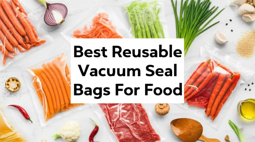 Discover the reusable vacuum seal bags for food to enhance your experience. Find top solutions based on thorough testing and reviews.
