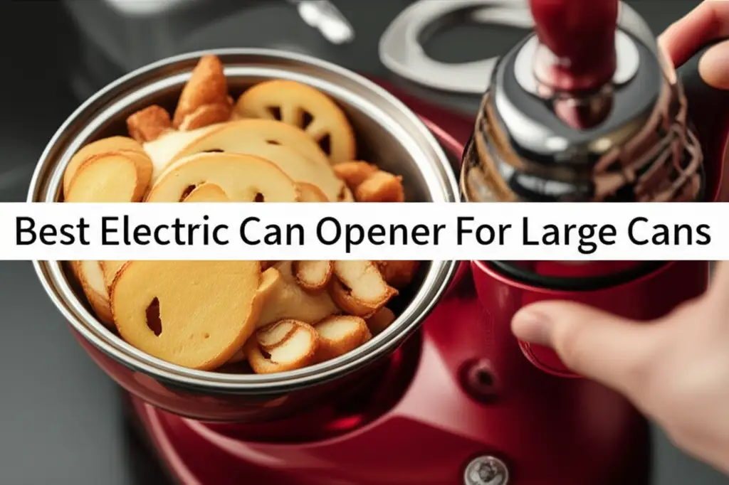 Discover the electric can opener for large cans to enhance your experience. Find top solutions based on thorough testing and reviews.
