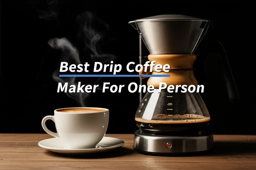 Tired of wasting coffee? We've tested dozens of models to find the best drip coffee maker for one person. Get your perfect single cup every time.