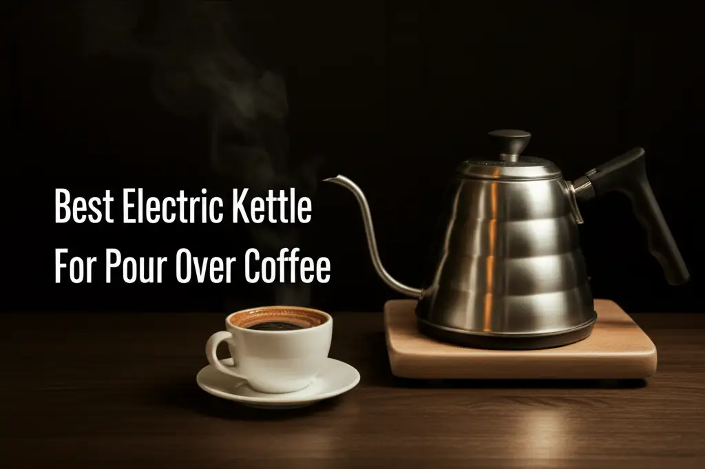 Looking for the best electric kettle for pour over coffee? We tested dozens to find the top models for precision, speed, and value. Brew your perfect cup today.
