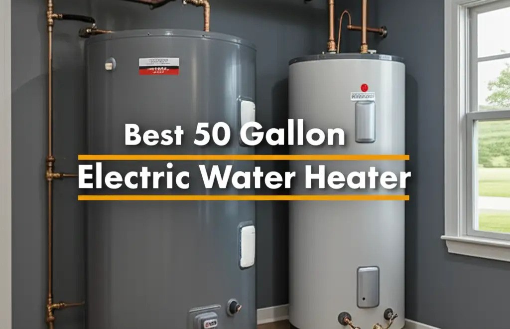Tired of cold showers? We've tested dozens of 50 gallon electric water heaters to find the best for you. Discover top models for endless hot water.