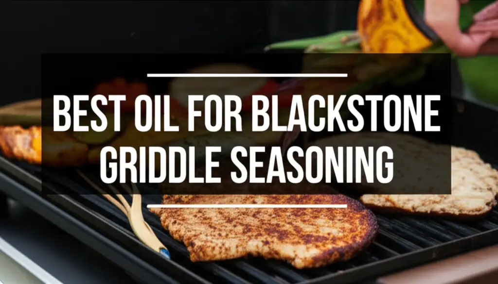 Struggling to season your Blackstone griddle? We tested dozens of oils to find the top performers. Get a perfect non-stick surface with our expert picks.