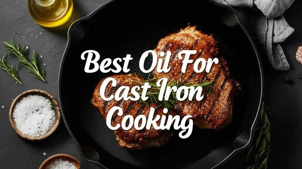 Searching for the best oil for cast iron cooking? We tested dozens of options to help you find the perfect one for a flawless non-stick season every time.