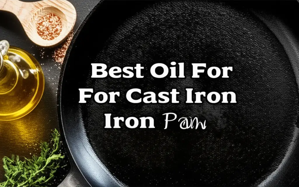 Struggling to find the best oil for cast iron pan? Our experts tested dozens to reveal the top options that create a perfect, non-stick season every time.