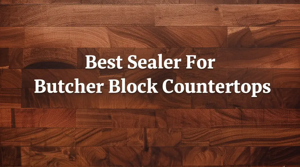 Discover the sealer for butcher block countertops to enhance your experience. Find top solutions based on thorough testing and reviews.