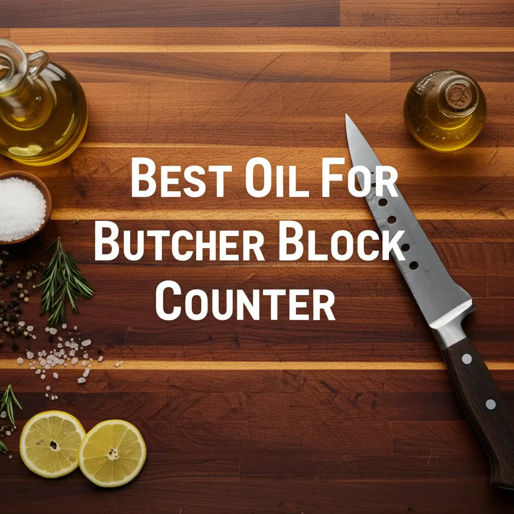 Searching for the best oil for butcher block counter? We've tested top food-safe oils to help you find the perfect one to protect and beautify your wood.