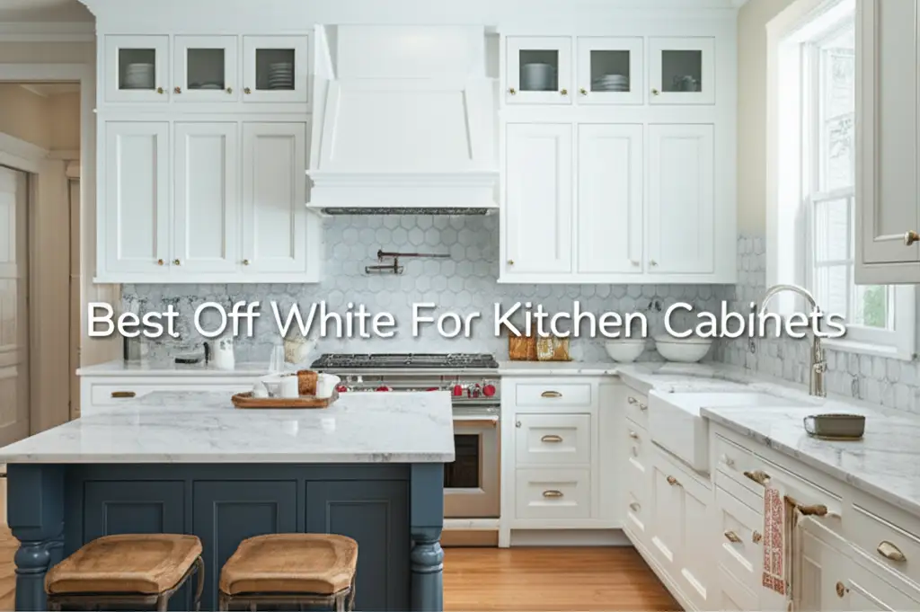 Searching for the perfect kitchen refresh? We researched and tested dozens of options to find the best off white for kitchen cabinets, helping you create a timeless look.