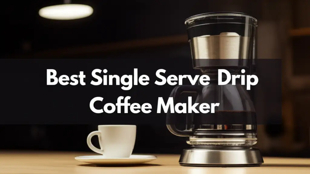 Tired of wasting coffee? We tested dozens of models to find the best single serve drip coffee maker. Discover the perfect machine to brew your ideal cup every time.