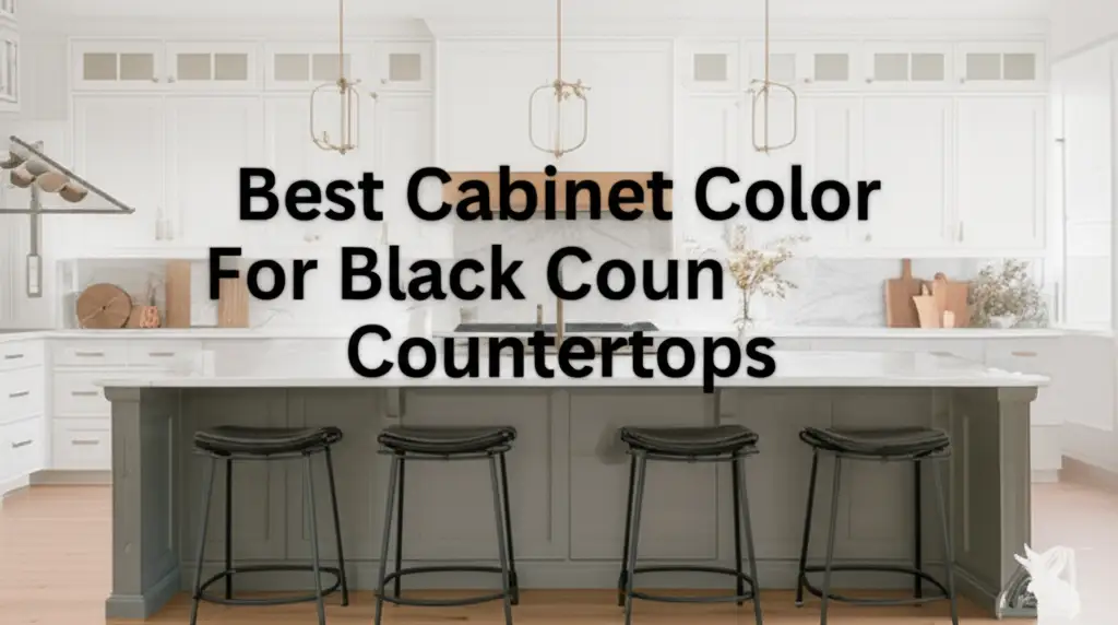 7 Best Cabinet Color For Black Countertops 2025