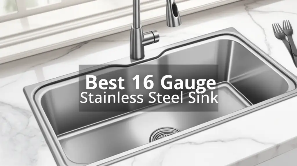 10 Best 16 Gauge Stainless Steel Sinks for 2025