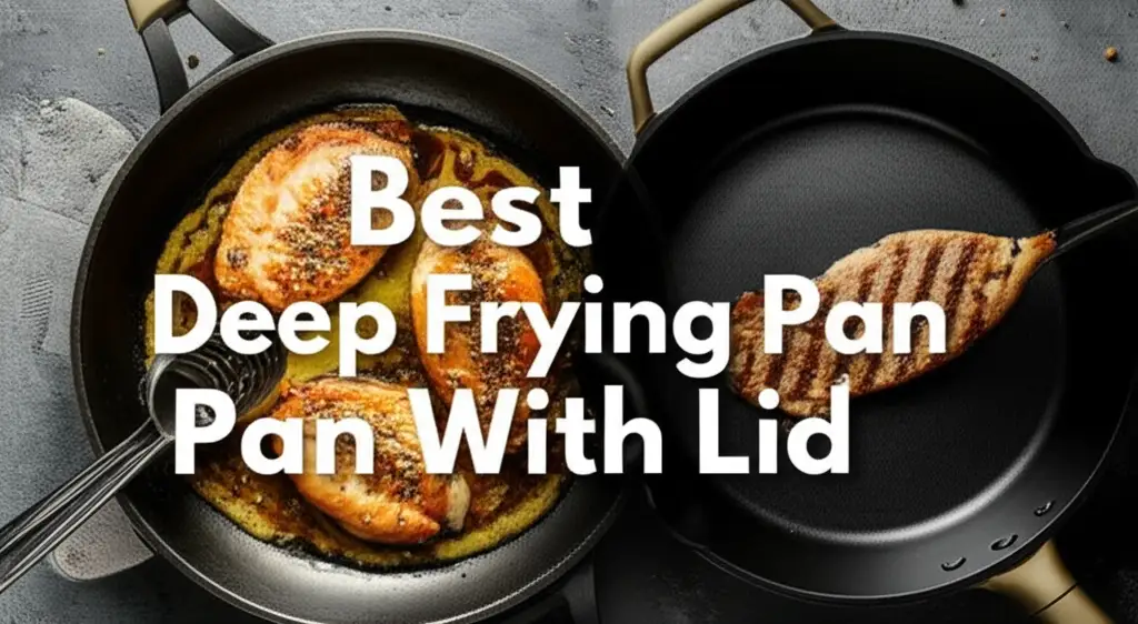 Looking for the perfect deep frying pan with lid? We tested dozens to find the best for easy cooking and cleanup. Let us help you find your ideal pan today.