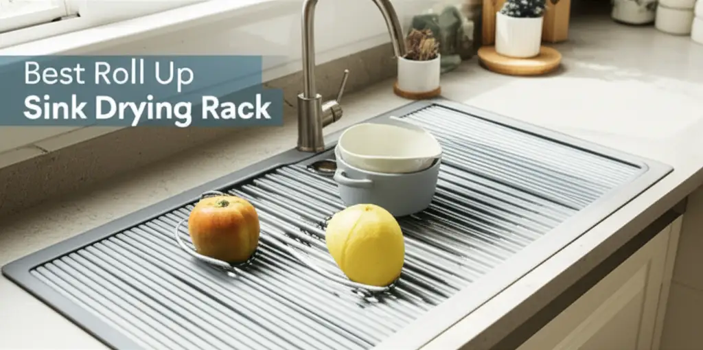 Tired of a cluttered kitchen counter? We tested dozens of roll up sink drying racks for durability and value to help you find the perfect space-saving solution.