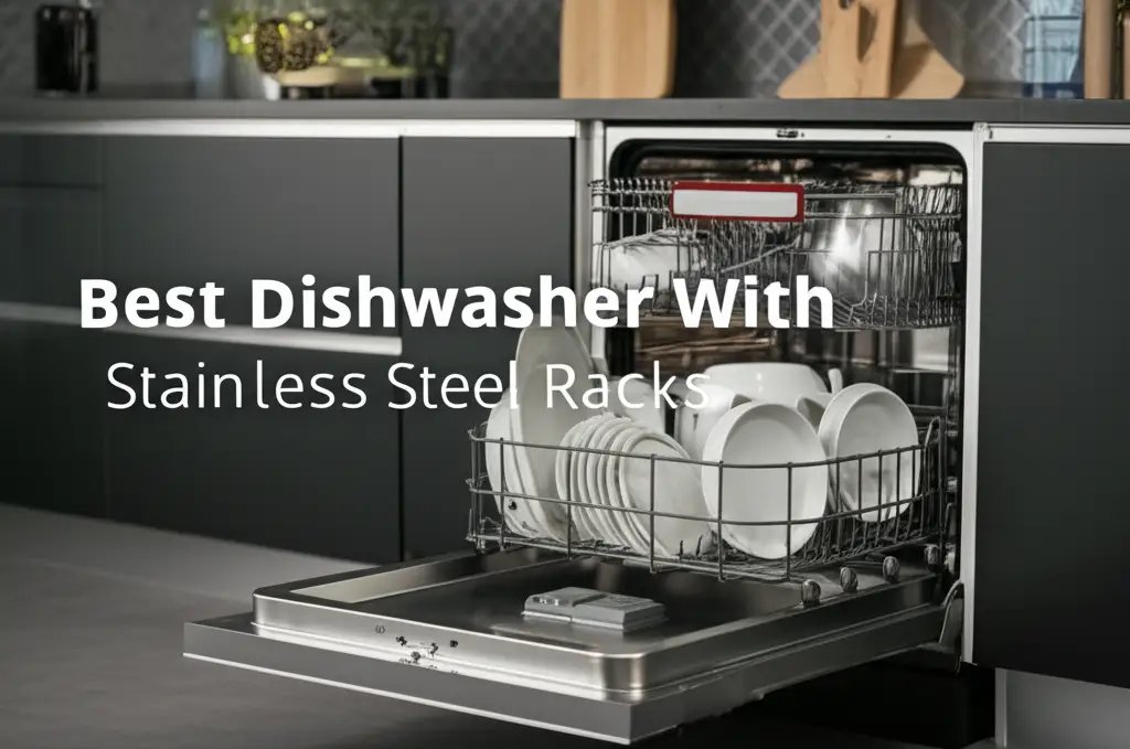 Tired of flimsy dishwasher racks? We've tested dozens of models to find the best dishwasher with stainless steel racks for durability and performance. Find your perfect match now.
