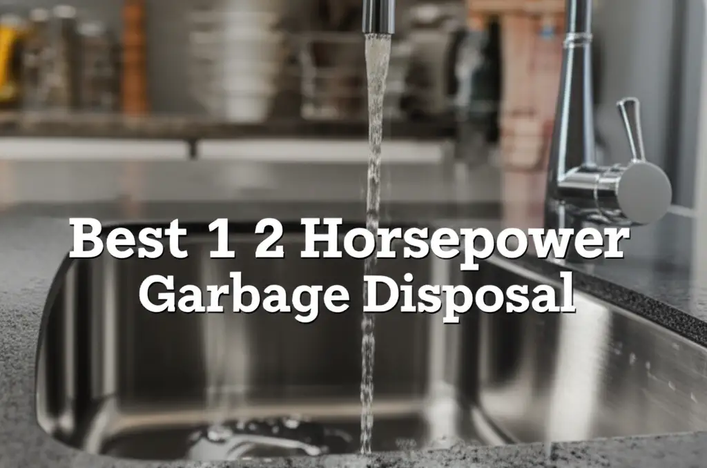 10 Best 1 2 Horsepower Garbage Disposal Models 2025