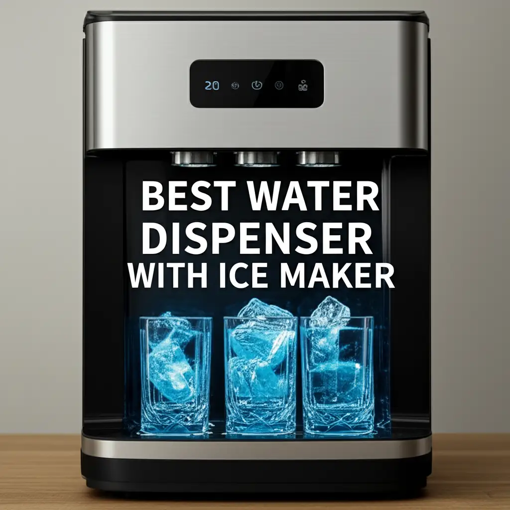 Need instant ice and water? We tested dozens of models to find the best water dispenser with ice maker for you. Get refreshing drinks effortlessly.