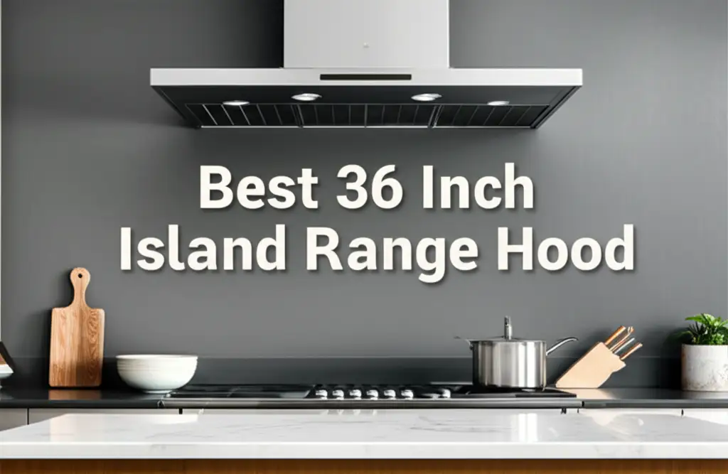 Searching for the best 36 inch island range hood? We tested dozens for power noise and value. Let us help you find the perfect model for a cleaner kitchen.