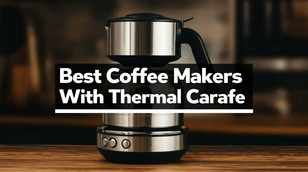 Discover the coffee makers with thermal carafe to enhance your experience. Find top solutions based on thorough testing and reviews.