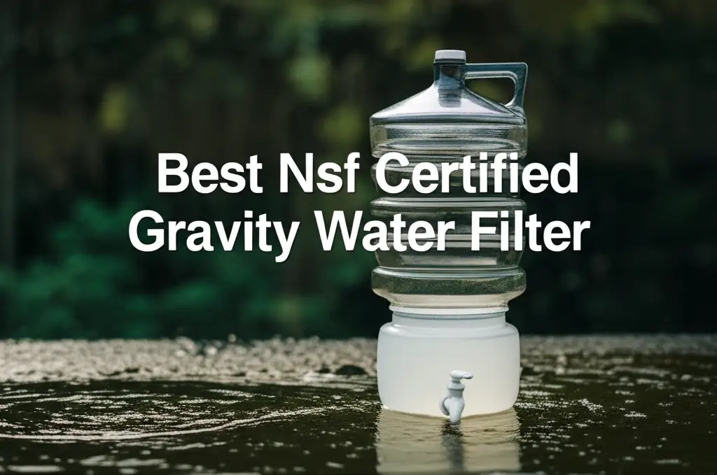 Searching for the best nsf certified gravity water filter? We tested dozens of models to find the top performers that deliver pure, great-tasting water.