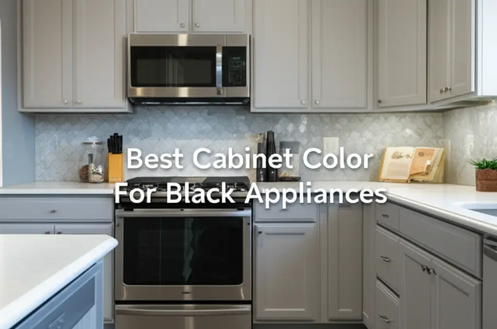 10 Best Cabinet Color For Black Appliances 2025