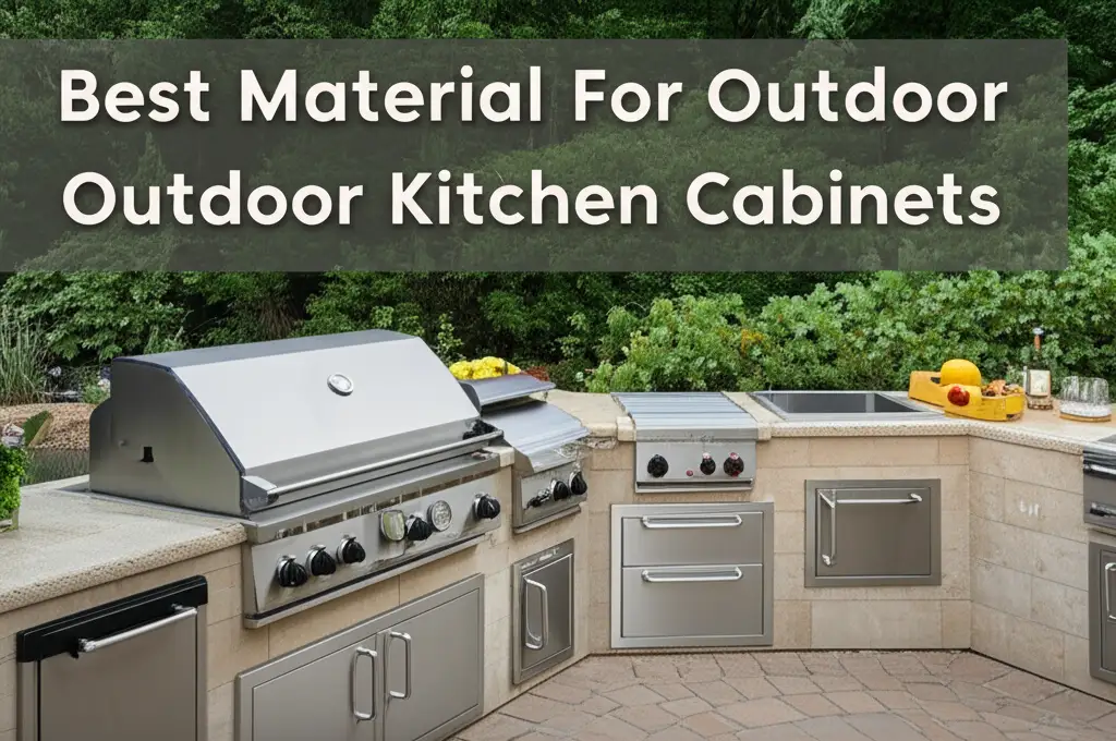Searching for the best material for outdoor kitchen cabinets? We tested dozens of top-rated solutions to help you find the most durable and stylish options.