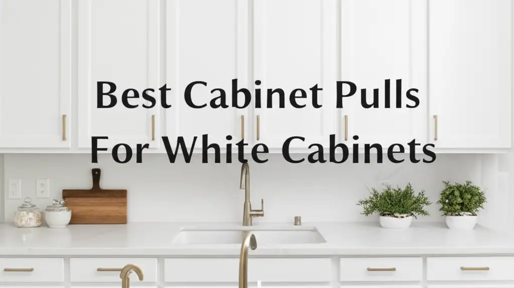 Looking for the perfect cabinet pulls for white cabinets? We tested dozens for style durability and value to help you find the ideal match for your kitchen