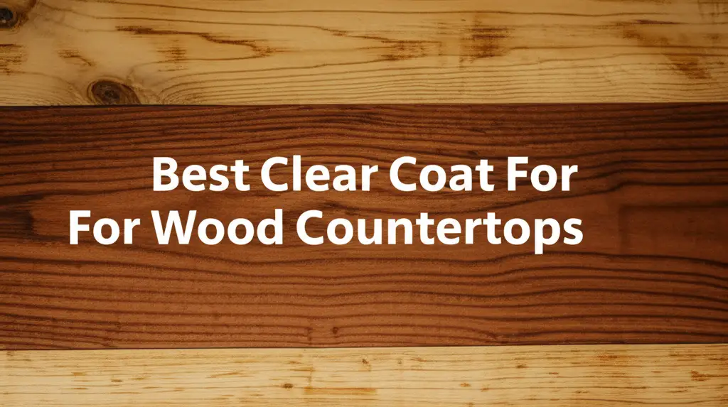 10 Best Clear Coats For Wood Countertops 2025