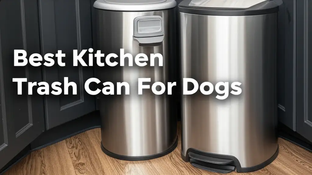 Tired of your dog getting into the trash? We tested dozens of options to find the best kitchen trash can for dogs that keeps them out for good.