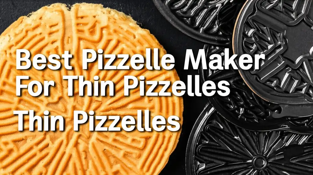 Best Pizzelle Maker For Thin Pizzelles